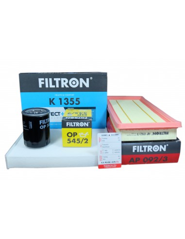 3 x Filtr Filtron Fiat 500L 1.4 95 KM 2012-