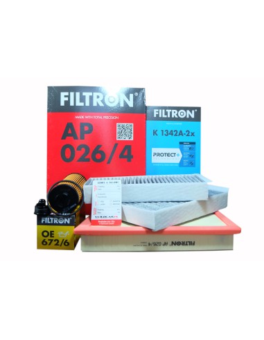 3x Filtr BMW 2 F44 F45 F46 214 d 216 d 218 d 220 d