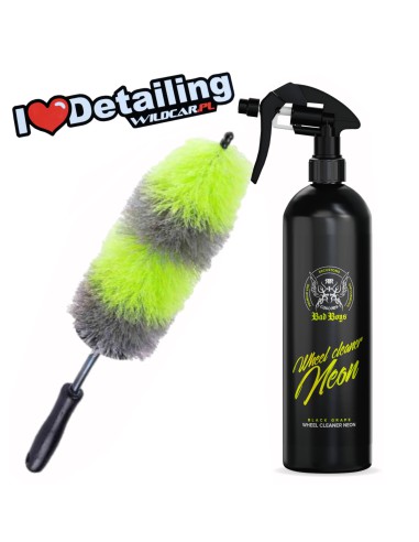 RRC BadBoys Wheel Cleaner Neon + Szczotka do felg