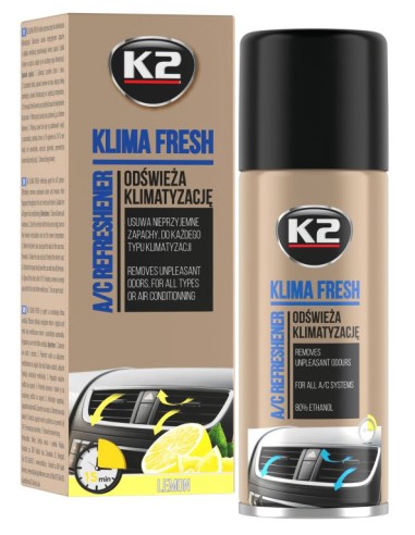 K2 KLIMA FRESH Lemon Środek do klimatyzacji