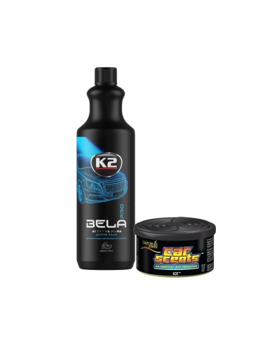 K2 Bela PRO 1L + zapach California Car Scents Ice