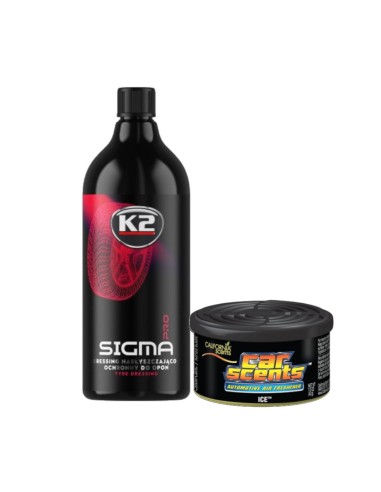 K2 Sigma PRO 1l + zapach California Car Scents Ice