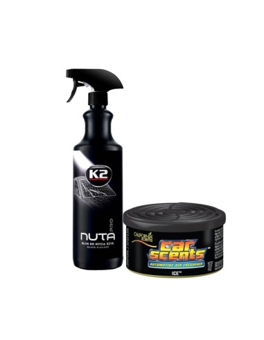 K2 Nuta PRO 1L + zapach California Car Scents Ice