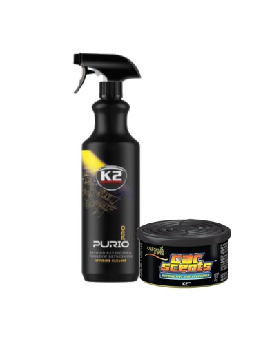 K2 Purio PRO + zapach California Car Scents Ice