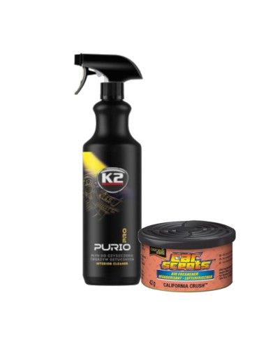 K2 Purio PRO + zapach California Car Scents Crush