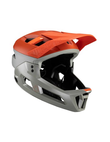 Leatt Kask Rowerowy Mtb Enduro 3.0 V24 Helmet Glow Kolor Pomarańczowy/Szary Rozmiar M (55-59 Cm)