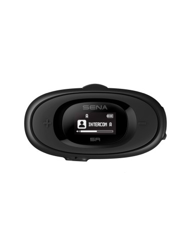 Sena Interkom Motocyklowy 5R Bluetooth 5.1 Do 700M Z Wyświetlaczem Lcd, Głośnikami Hd Speakers I Uniwersalnym Zestawem Mikrofonó