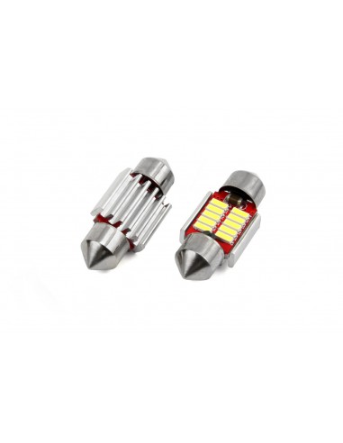 ŻARÓWKA C5W 31MM 10 4014 SMD CAN WH 12/24V